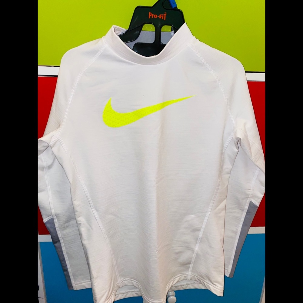 Girls Nike Dri- Fit mock neck shirt